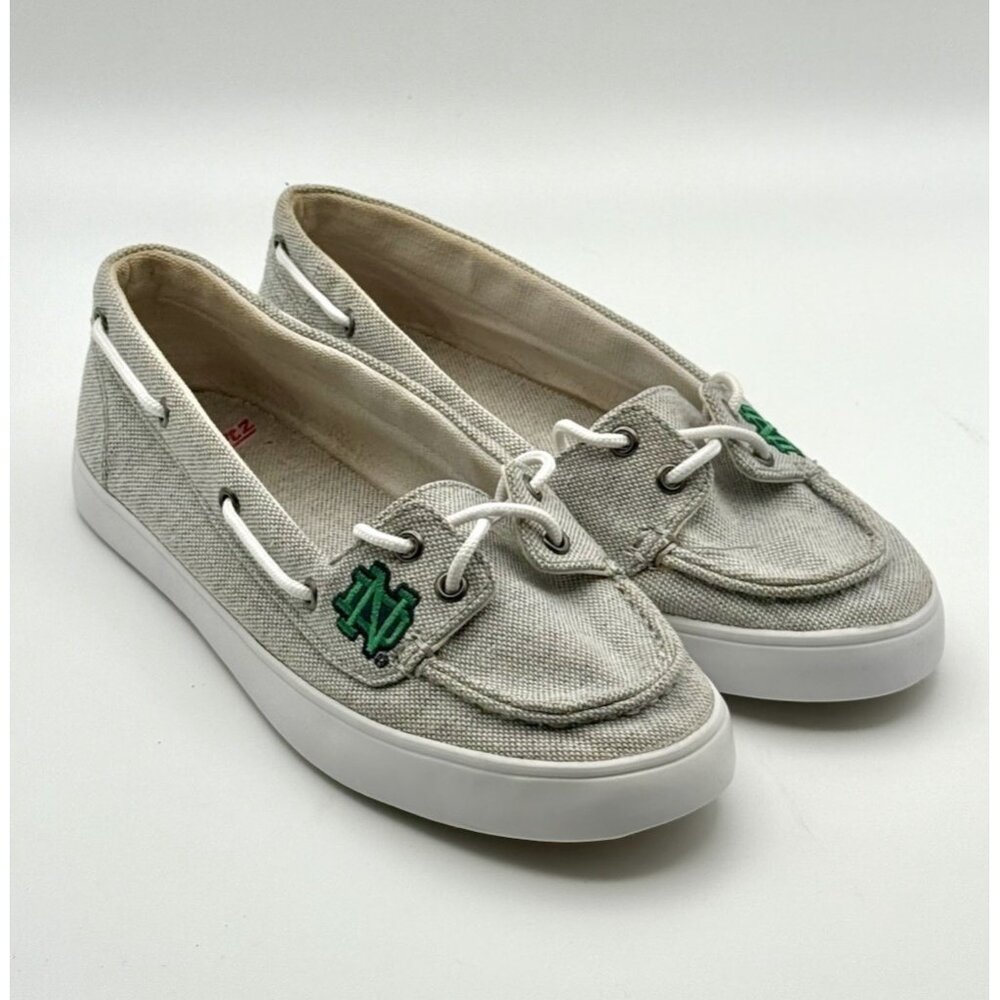 Cruzerz Casual Notre Dame Fighting Irish Wom. Sz 9 Vegetable Fiber Upper Shoes